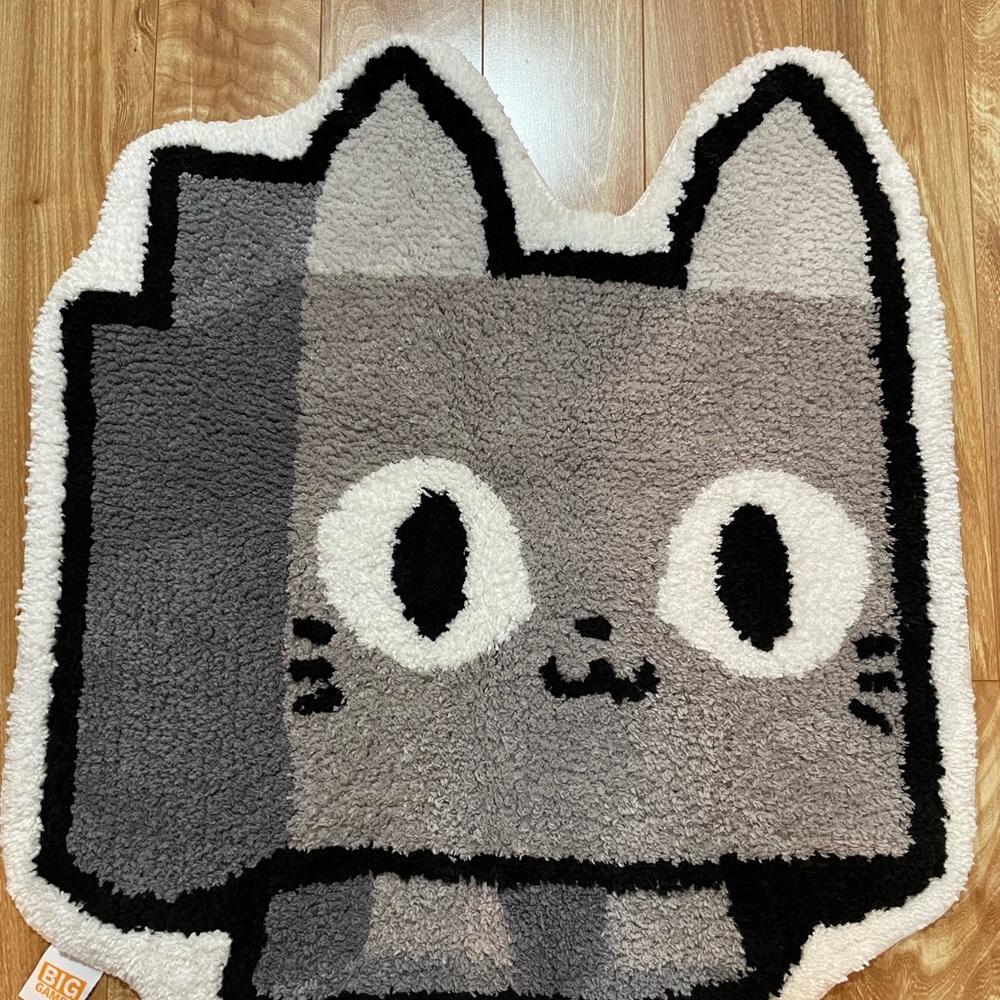 Limited Edition Big Games Pet Simulator Cat Rug - No Code - Roblox - Picture 3 of 14